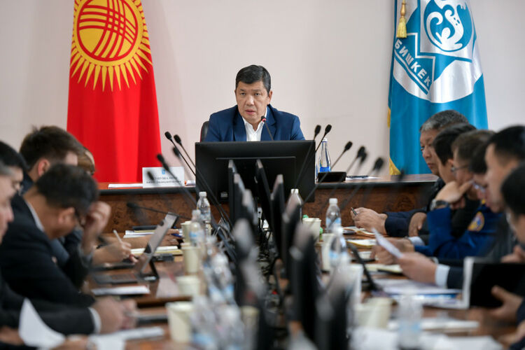 пресс-службы мэрии Бишкека