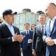 Фото пресс-службы президента. Садыр Жапаров ознакомился со строительством соцобъектов и дорог в Нарыне