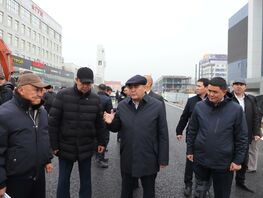 Ташиев потребовал демонтировать конструкции у&nbsp;ЦУМа, сужающие проезжую часть 