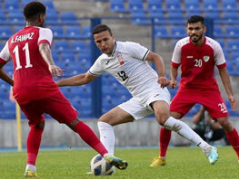CAFA Nations Cup. Сборная Кыргызстана по&nbsp;футболу проиграла Оману 