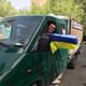 Фото Динары Аляевой. Первая партия гумпомощи