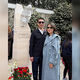 Фото Сабиры Айтматовой. Эльдар и Сабира Айтматовы на церемонии открытия памятника Чингизу Айтматову в Риме