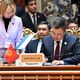Фото пресс-службы президента. Садыр Жапаров выступил на саммите СНГ в Душанбе