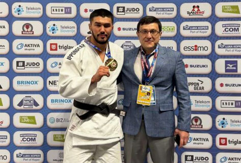 Эрлан Шеров завоевал золотую медаль открытого Кубка Европы 