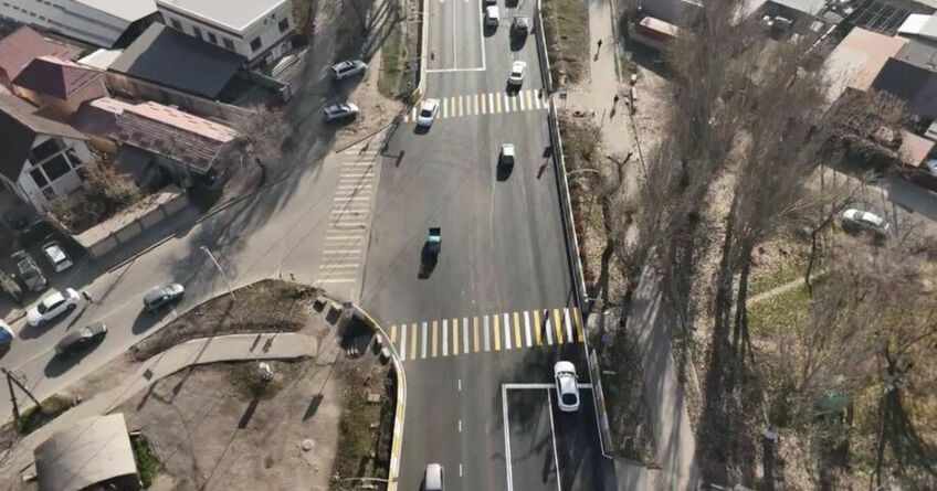 В&nbsp;2025 году в&nbsp;Бишкеке отремонтировали почти 100 километров дорог 