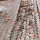 Фото Чолпон Толубаевой. В Оше уже месяц разломан тротуар