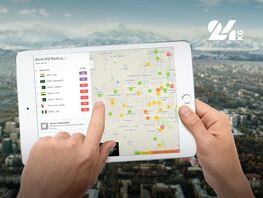 Загрязнение воздуха в&nbsp;Бишкеке на&nbsp;9&nbsp;января. Столица на&nbsp;третьем месте 