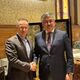Фото Арслана Койчиева. Госсекретарь КР Арслан Койчиев встретился с Владимиром Мединским