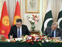 Kyrgyzstan and Pakistan sign package of agreements to expand cooperation